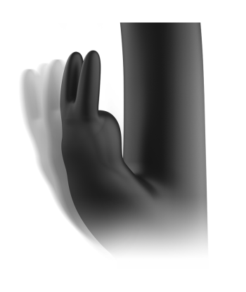 IBIZA - VIBRADOR ROTADOR PERLADO RABBIT