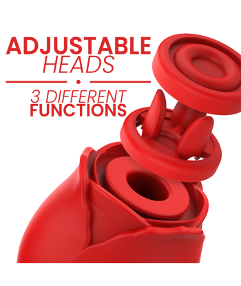 MIA - ESTIMULADOR CLITORIS DOS CABEZALES 3 EN 1 EDICIÓN DE LUJO