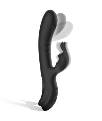 BLACKandSILVER - JAMIE VIBRADOR RABBIT EFECTO WAVE