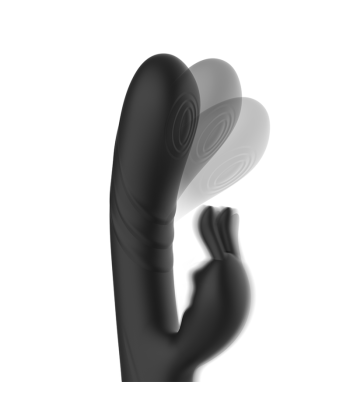 BLACKandSILVER - JAMIE VIBRADOR RABBIT EFECTO WAVE