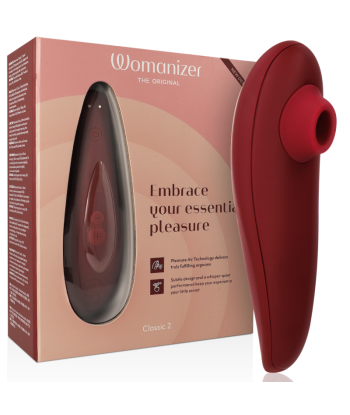 WOMANIZER - CLASSIC 2 ESTIMULADOR DE CLÍTORIS BURDEOS