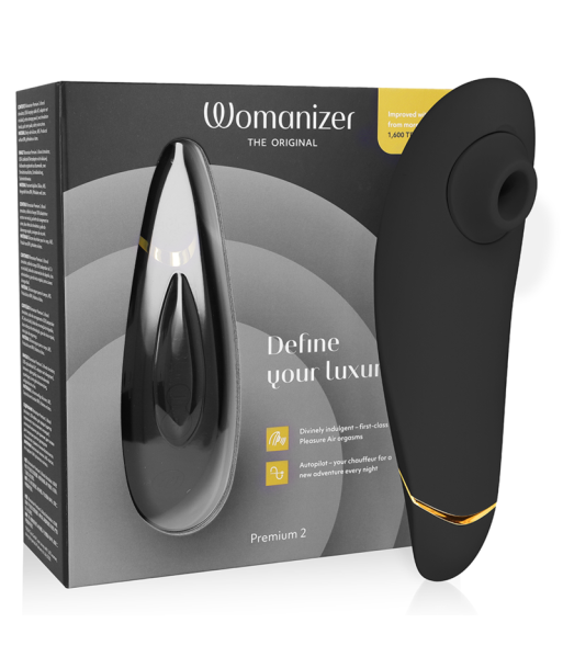 WOMANIZER - PREMIUM 2 ESTIMULADOR DE CLÍTORIS NEGRO WOMANIZER - PREMIUM 2 ESTIMULADOR DE CLÍTORIS NEGRO
