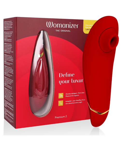WOMANIZER - PREMIUM 2 ESTIMULADOR DE CLÍTORIS BURDEOS WOMANIZER - PREMIUM 2 ESTIMULADOR DE CLÍTORIS BURDEOS