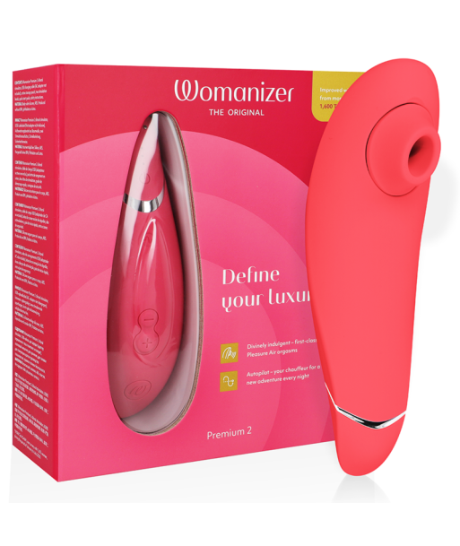 WOMANIZER - PREMIUM 2 ESTIMULADOR DE CLÍTORIS FRAMBUESA WOMANIZER - PREMIUM 2 ESTIMULADOR DE CLÍTORIS FRAMBUESA
