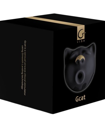 G-VIBE - GCAT MYSTIC ONDAS ESTIMULADORAS DE CLÍTORIS NEGRO
