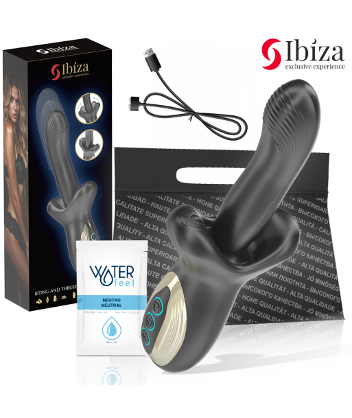 IBIZA - POTENTE VIBRADOR EFECTO THRUSTING Y BITING