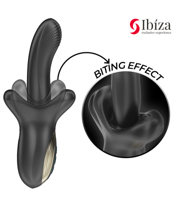 IBIZA - POTENTE VIBRADOR EFECTO THRUSTING Y BITING