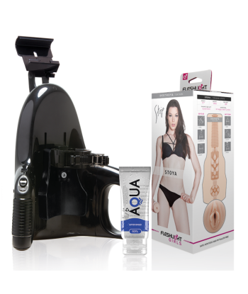 FLESHLIGHT - VAGINA STOYA DESTROYA UNIVERSAL LAUNCH LUBRICANTE AQUA QUALITY 50 ML