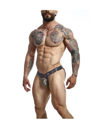 MOB - DNGEON JOCKSTRAP A PRESIÓN GRIS TALLA ÚNICA