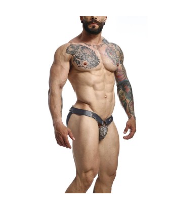 MOB - DNGEON JOCKSTRAP A PRESIÓN GRIS TALLA ÚNICA