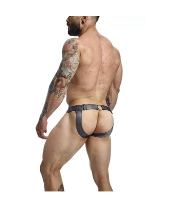 MOB - DNGEON JOCKSTRAP A PRESIÓN GRIS TALLA ÚNICA
