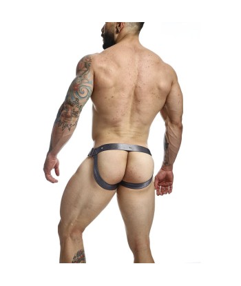 MOB - DNGEON JOCKSTRAP A PRESIÓN GRIS TALLA ÚNICA