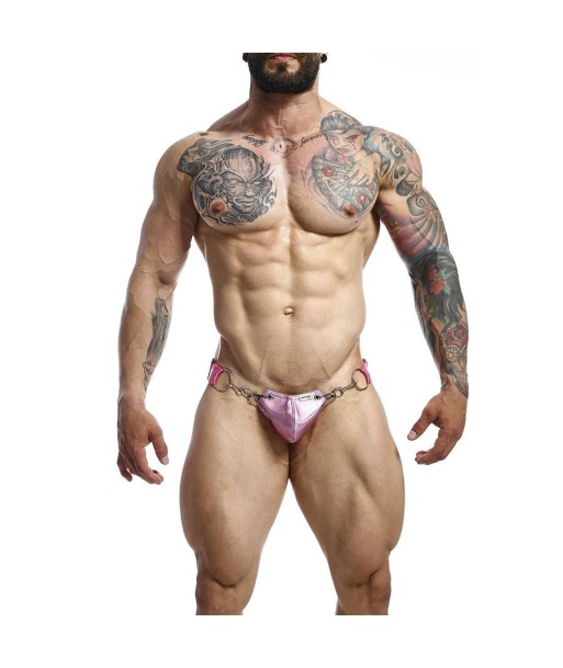 MOB - DNGEON JOCKSTRAP A PRESIÓN ROSA TALLA ÚNICA