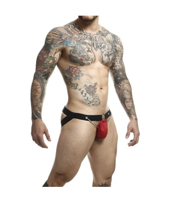 MOB - DNGEON JOCKSTRAP ROJO CON CADENAS TALLA ÚNICA
