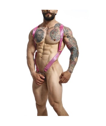 MOB - DNGEON ARNÉS DE ESPALDA CRUZADA ROSA TALLA ÚNICA