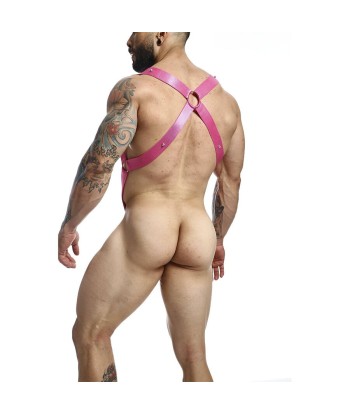 MOB - DNGEON ARNÉS DE ESPALDA CRUZADA ROSA TALLA ÚNICA
