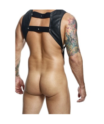 MOB - DNGEON ARNÉS NEGRO CON ANILLO SUPERIOR PARA EL PENE TALLA ÚNICA