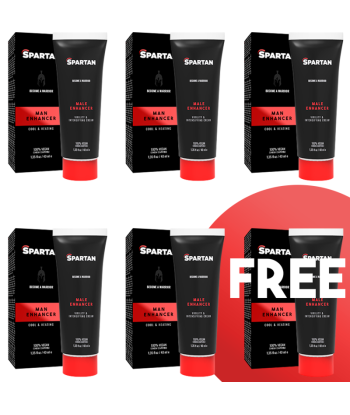 SPARTAN - GEL DE ERECCION-ORGASMO-DURACION DE PAREJA 100 VEGANO 51 GRATIS