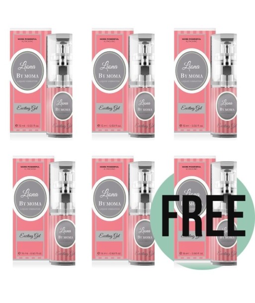 LIONA BY MOMA - VIBRADOR LIQUIDO EXCITING GEL 15 ML 51 GRATIS LIONA BY MOMA - VIBRADOR LIQUIDO EXCITING GEL 15 ML 51 GRATIS