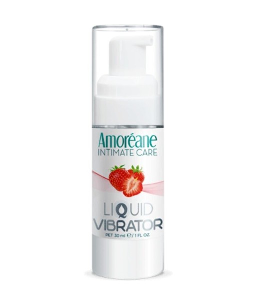 AMOREANE - LIQUIDO VIBRADOR FRESA 30 ML AMOREANE - LIQUIDO VIBRADOR FRESA 30 ML