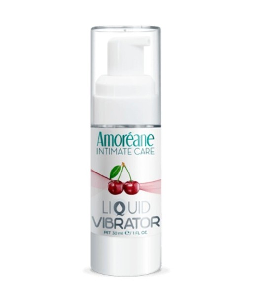 AMOREANE - LIQUIDO VIBRADOR CEREZA 30 ML AMOREANE - LIQUIDO VIBRADOR CEREZA 30 ML