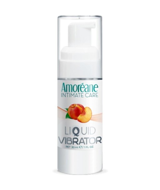 AMOREANE - LIQUIDO VIBRADOR MELOCOTON 30 ML AMOREANE - LIQUIDO VIBRADOR MELOCOTON 30 ML