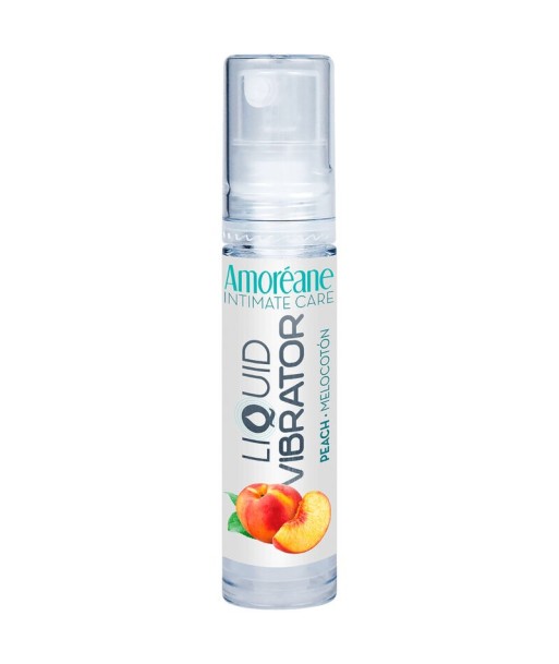 AMOREANE - LIQUIDO VIBRADOR MELOCOTON 10 ML AMOREANE - LIQUIDO VIBRADOR MELOCOTON 10 ML