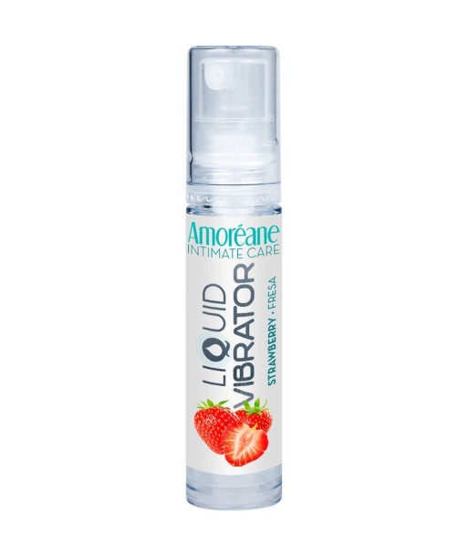 AMOREANE - LIQUIDO VIBRADOR FRESA 10 ML AMOREANE - LIQUIDO VIBRADOR FRESA 10 ML