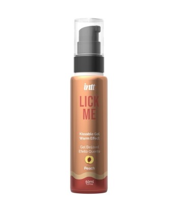 INTT - LICK ME GEL COMESTIBLE SABOR MELOCOTÓN EFECTO CALOR