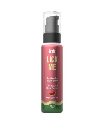 INTT - LICK ME GEL COMESTIBLE SABOR SANDIA EFECTO CALOR