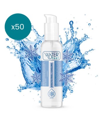 WATERFEEL - LUBRICANTE EFECTO FRIO 150 ML PACK 50 UDS