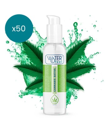 WATERFEEL - LUBRICANTE CANNABIS 150 ML PACK 50 UDS