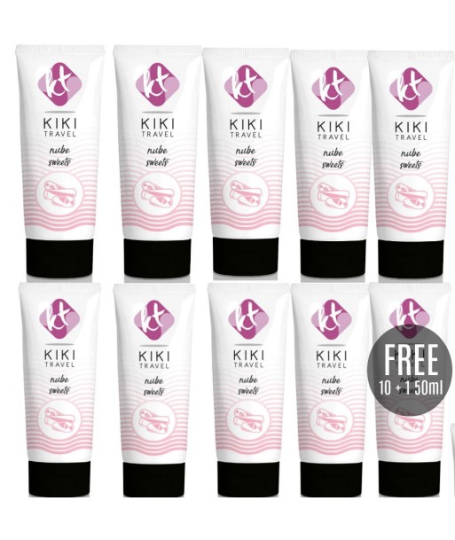 KIKÍ TRAVEL - LUBRICANTE SABOR A NUBE 50ML 10 1 GRATIS