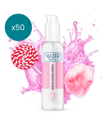 WATERFEEL - LUBRICANTE NUBE DE AZÚCAR 175 ML PACK 50 UDS