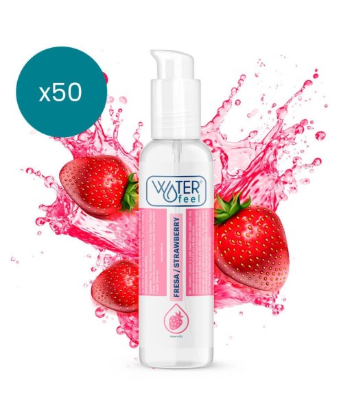 WATERFEEL - LUBRICANTE BASE AGUA FRESA 175 ML PACK 50 UDS WATERFEEL - LUBRICANTE BASE AGUA FRESA 175 ML PACK 50 UDS