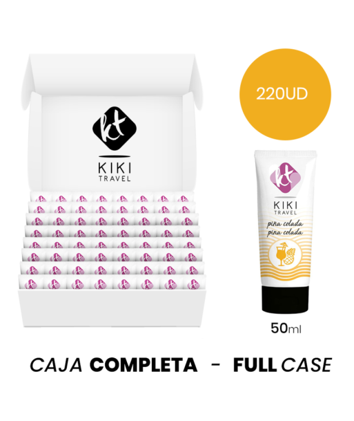 MOQ 220 - KIKÍ TRAVEL LUBRICANTE SABOR A PIÑA COLADA - 50 ML MOQ 220 - KIKÍ TRAVEL LUBRICANTE SABOR A PIÑA COLADA - 50 ML