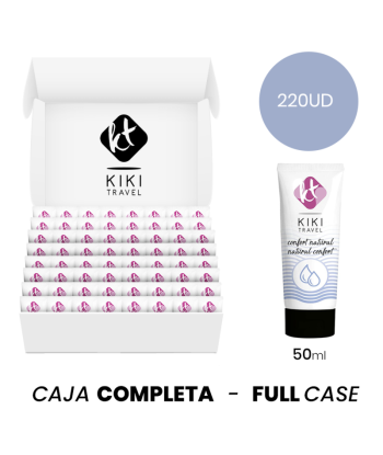 MOQ 220 - KIKÍ TRAVEL GEL DESLIZANTE NATURAL CONFORT - 50 ML