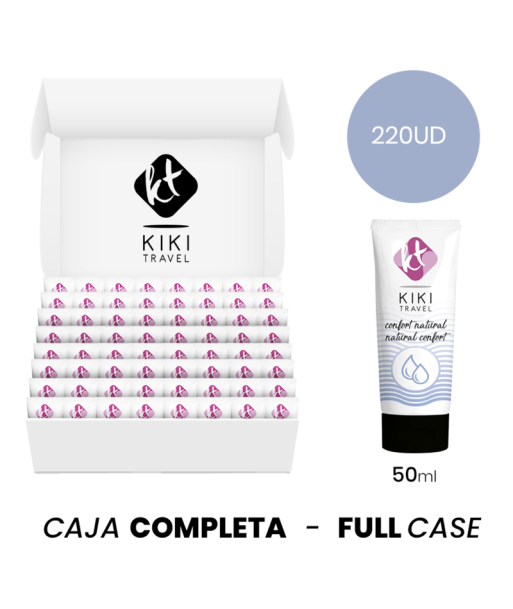 MOQ 220 - KIKÍ TRAVEL GEL DESLIZANTE NATURAL CONFORT - 50 ML MOQ 220 - KIKÍ TRAVEL GEL DESLIZANTE NATURAL CONFORT - 50 ML