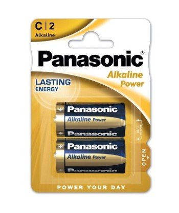 PANASONIC - BRONZE PILA ALKALINA C LR14 BLISTER2