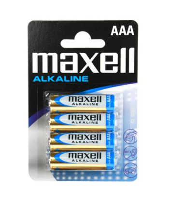 MAXELL - BATTERY ALCALINA AAA LR03 BLISTER4 EU