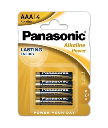 PANASONIC - BRONZE PILA ALCALINA AAA LR03 BLISTER4