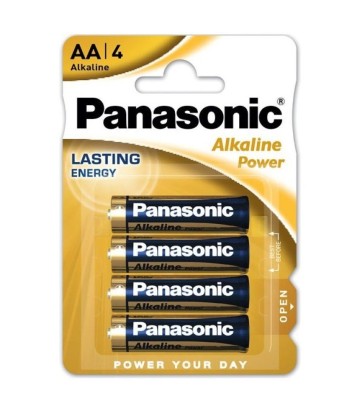 PANASONIC - BRONZE PILA ALCALINA AA LR6 BLISTER4