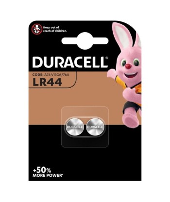 DURACELL - PILA BOTON ALCALINA LR44 1,5V BLISTER2