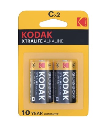 KODAK - XTRALIFE PILAS ALCALINAS C X 2 UNDS