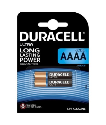 DURACELL - ULTRA POWER PILA ALCALINA AAAA MX2500 1,5V BLISTER2