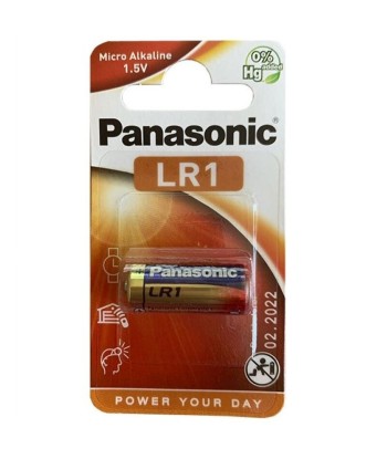 PANASONIC - PILA ALCALINA LR1 1.5V BLISTER 1 UNIDAD