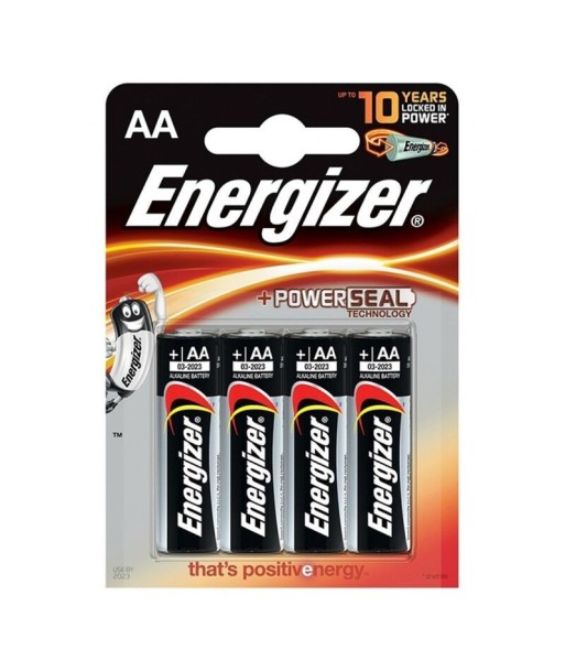 ENERGIZER - ALKALINE POWER PILA ALCALINA AA LR6 BLISTER4 ENERGIZER - ALKALINE POWER PILA ALCALINA AA LR6 BLISTER4