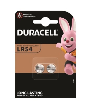DURACELL - PILA BOTON ALCALINA LR54 LR1130 AG10 1,5V BLISTER2