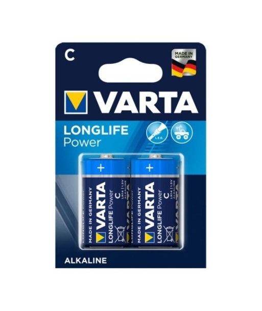 VARTA - LONGLIFE POWER PILA ALCALINA C LR14 BLISTER2