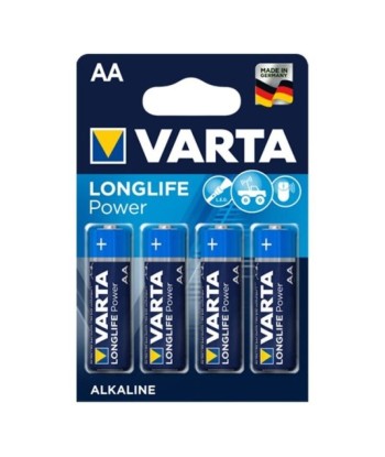 VARTA - LONGLIFE POWER PILA ALCALINA AA LR6 BLISTER4